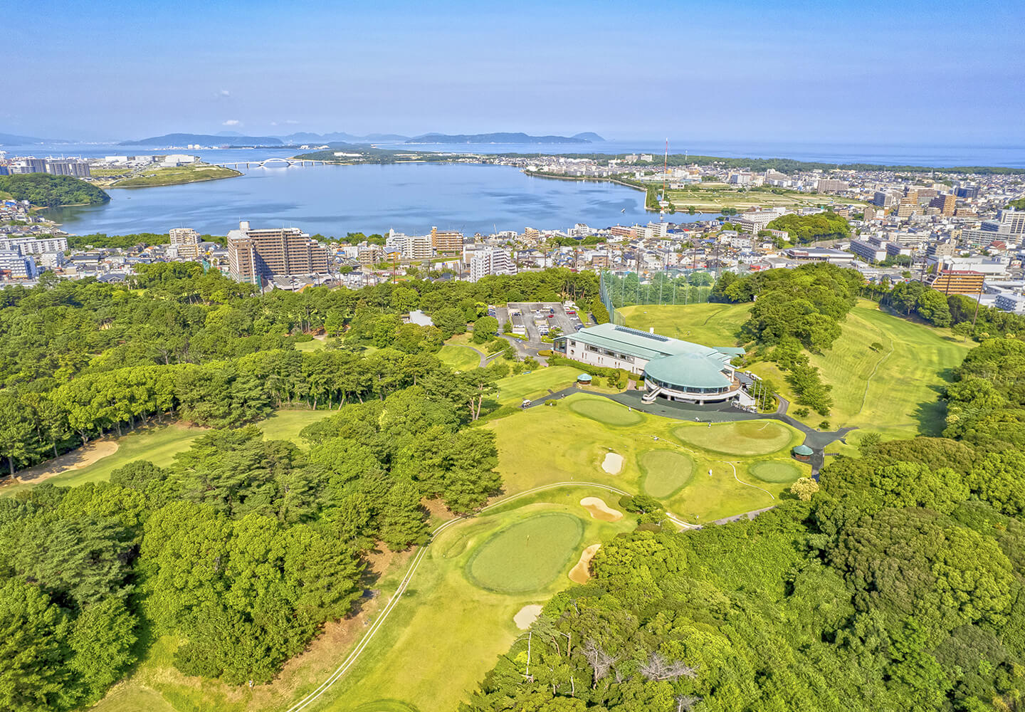 クラブハウス周辺